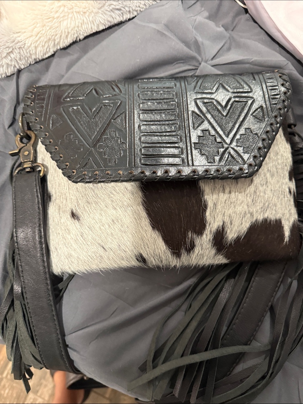 Cross body western bag